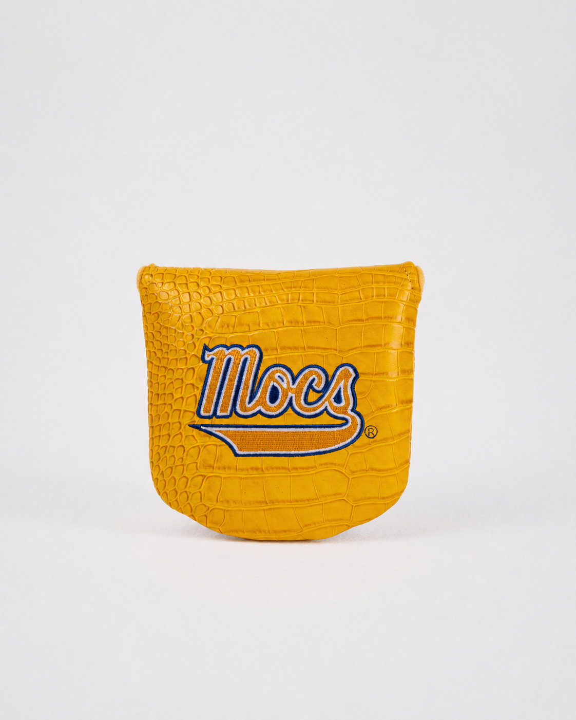 Chattanooga Mocs Croc-Embossed Leather Mallet Putter Cover