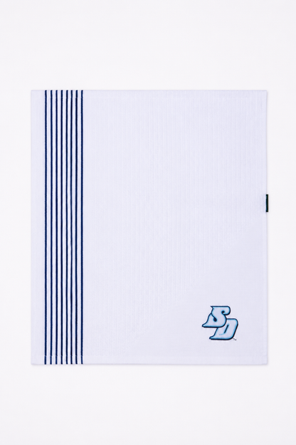 USD Logo Ribbed Towel