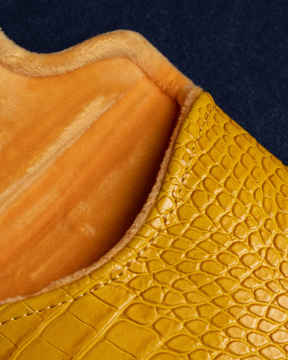 Chattanooga Mocs Croc-Embossed Leather Mallet Putter Cover