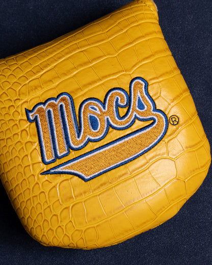 Chattanooga Mocs Croc-Embossed Leather Mallet Putter Cover
